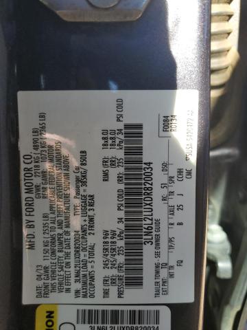 Photo 11 VIN: 3LN6L2LUXDR820034 - LINCOLN MKZ HYBRID 