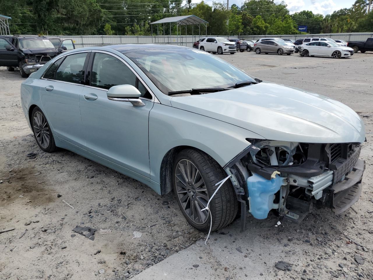 Photo 3 VIN: 3LN6L2LUXER828572 - LINCOLN MKZ 