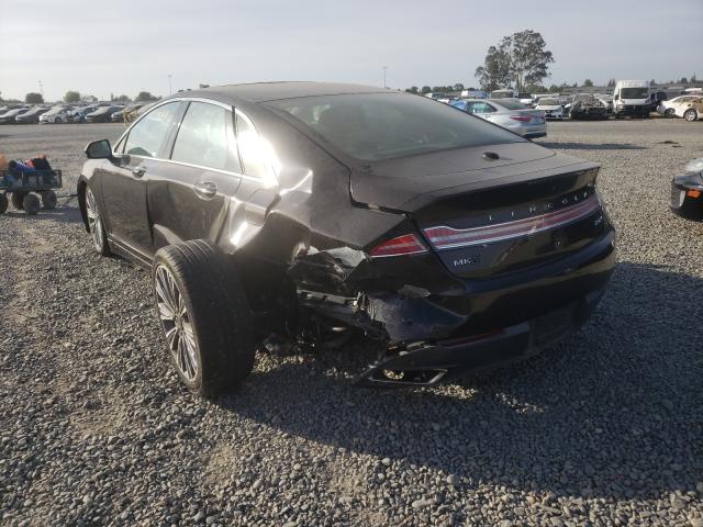 Photo 2 VIN: 3LN6L2N90FR624079 - LINCOLN MKZ BLACK 