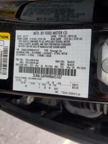 Photo 12 VIN: 3LN6L5A94HR645107 - LINCOLN MKZ PREMIE 