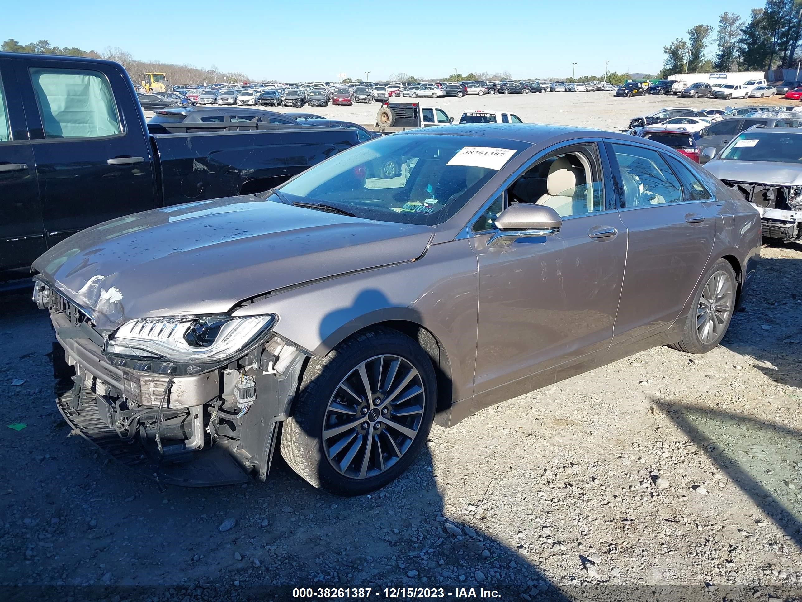 Photo 1 VIN: 3LN6L5B93LR619489 - LINCOLN MKZ 