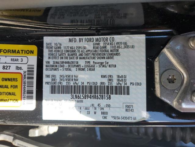 Photo 12 VIN: 3LN6L5B94HR628158 - LINCOLN MKZ 