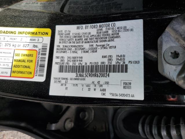 Photo 11 VIN: 3LN6L5C90HR620024 - LINCOLN MKZ SELECT 