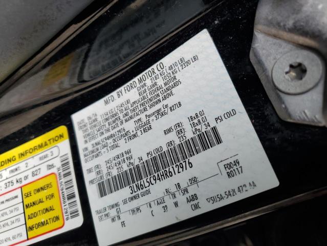 Photo 9 VIN: 3LN6L5C94HR612976 - LINCOLN MKZ SELECT 