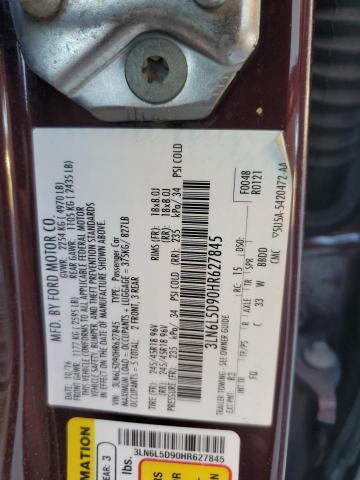 Photo 11 VIN: 3LN6L5D90HR627845 - LINCOLN MKZ SELECT 