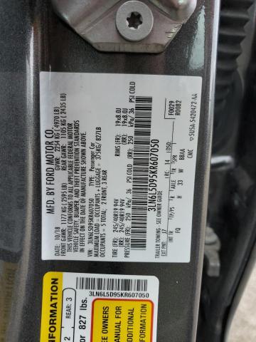 Photo 11 VIN: 3LN6L5D95KR607050 - LINCOLN MKZ 