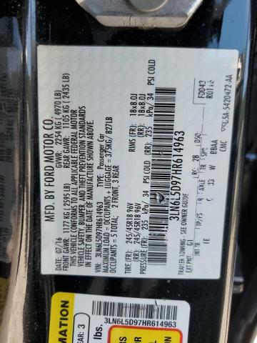 Photo 12 VIN: 3LN6L5D97HR614963 - LINCOLN MKZ SELECT 