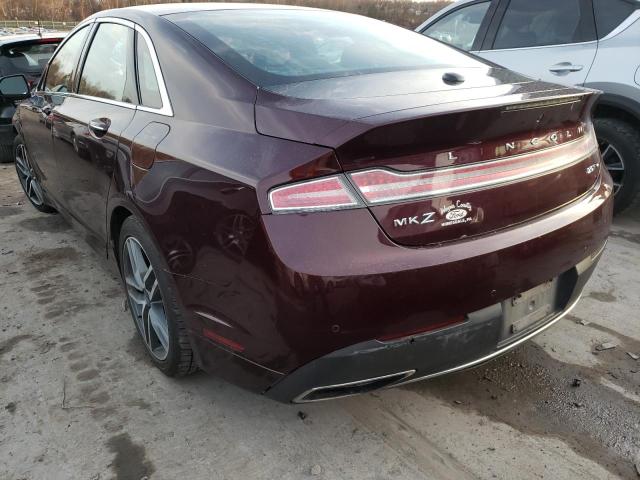 Photo 2 VIN: 3LN6L5D99HR625138 - LINCOLN MKZ SELECT 