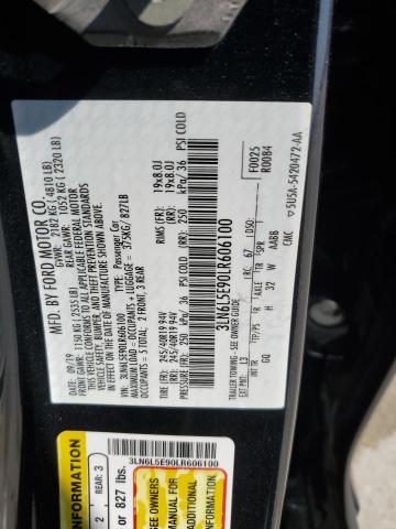 Photo 12 VIN: 3LN6L5E90LR606100 - LINCOLN MKZ RESERV 