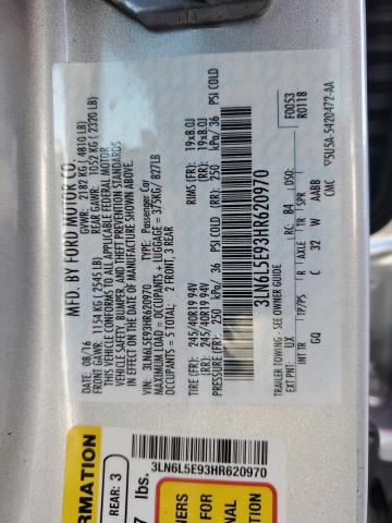 Photo 12 VIN: 3LN6L5E93HR620970 - LINCOLN MKZ RESERV 