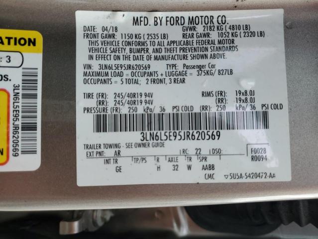 Photo 11 VIN: 3LN6L5E95JR620569 - LINCOLN MKZ RESERV 