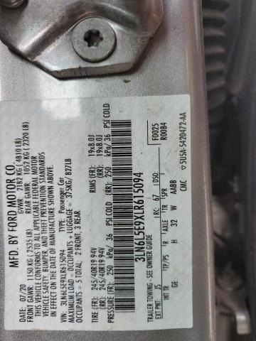 Photo 11 VIN: 3LN6L5E9XLR615094 - LINCOLN MKZ 