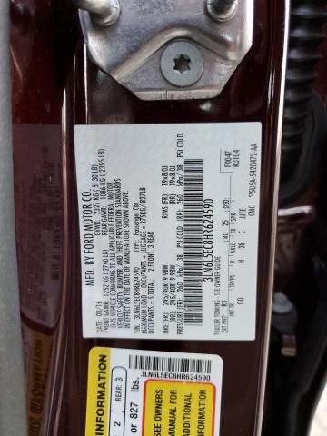 Photo 12 VIN: 3LN6L5EC8HR624590 - LINCOLN MKZ RESERV 