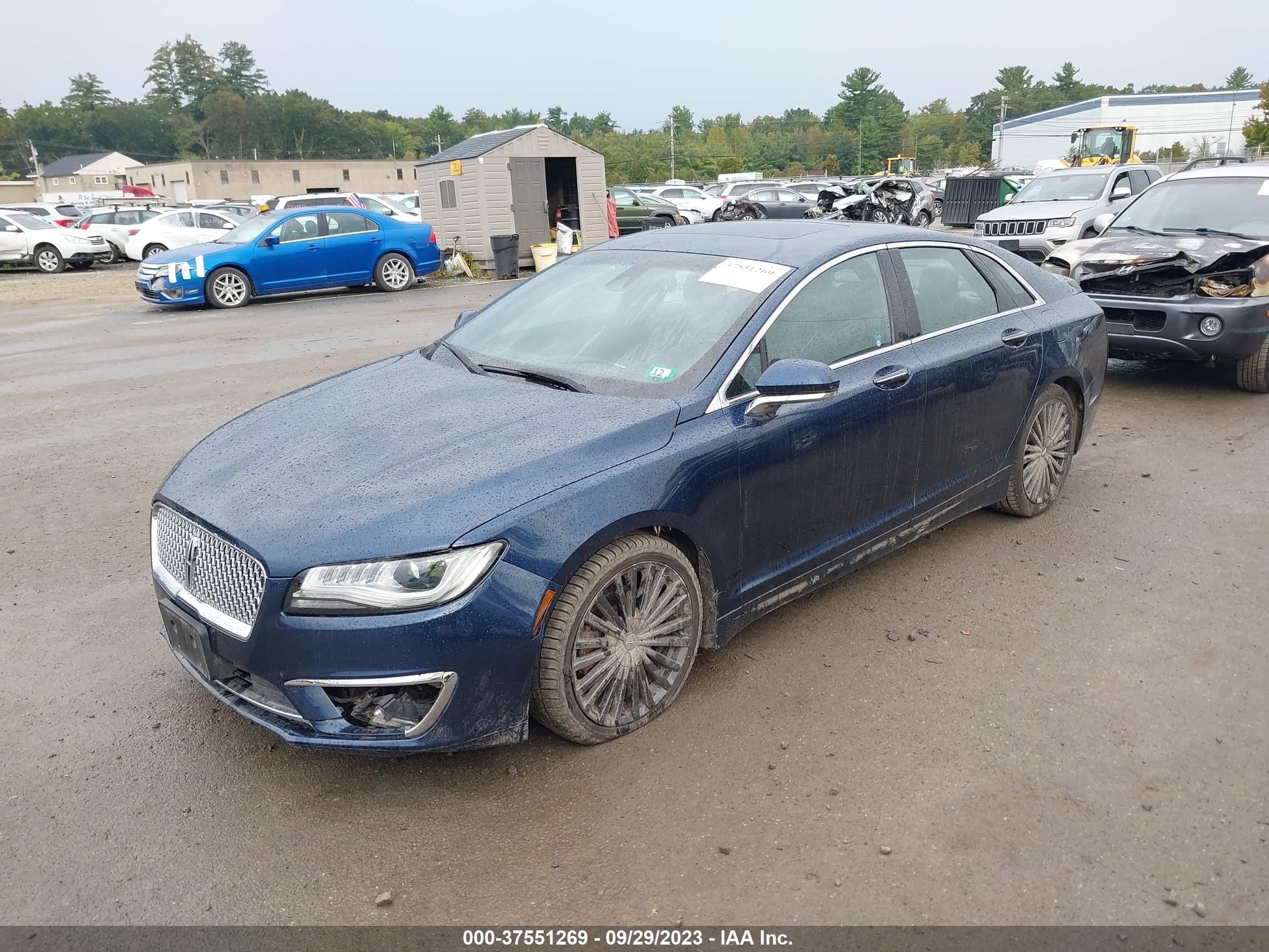 Photo 1 VIN: 3LN6L5F91HR649219 - LINCOLN MKZ 