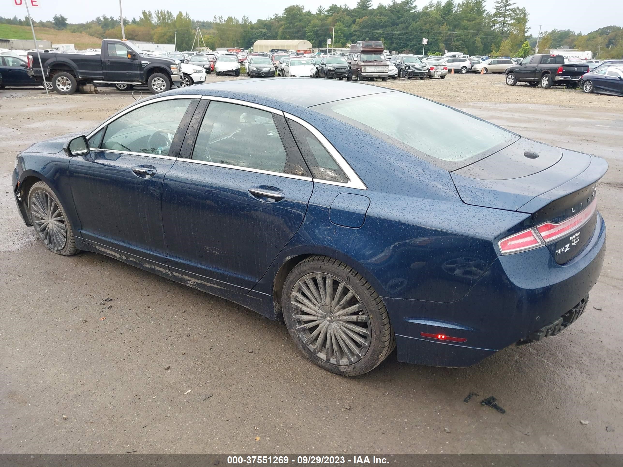 Photo 2 VIN: 3LN6L5F91HR649219 - LINCOLN MKZ 