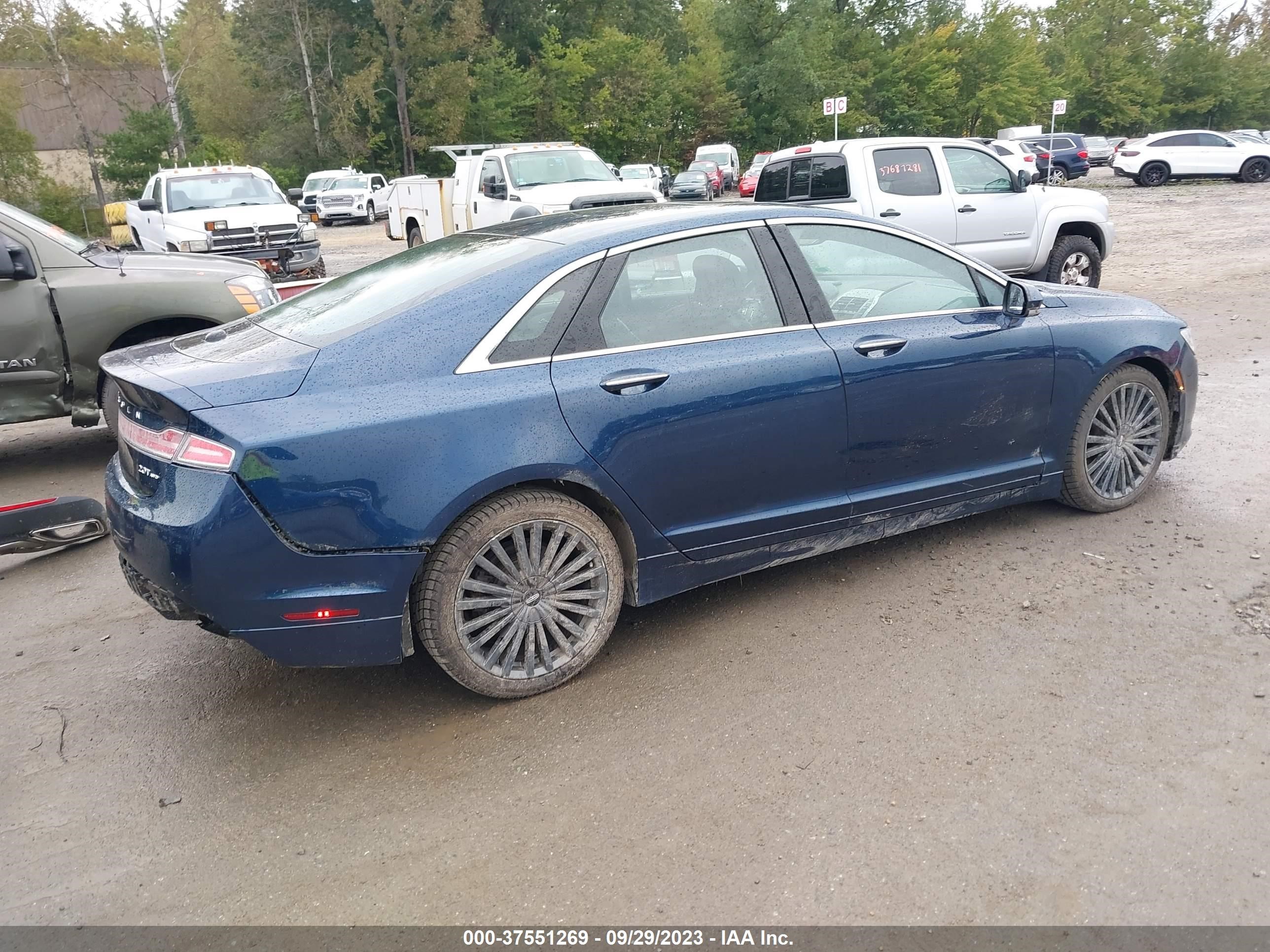 Photo 3 VIN: 3LN6L5F91HR649219 - LINCOLN MKZ 