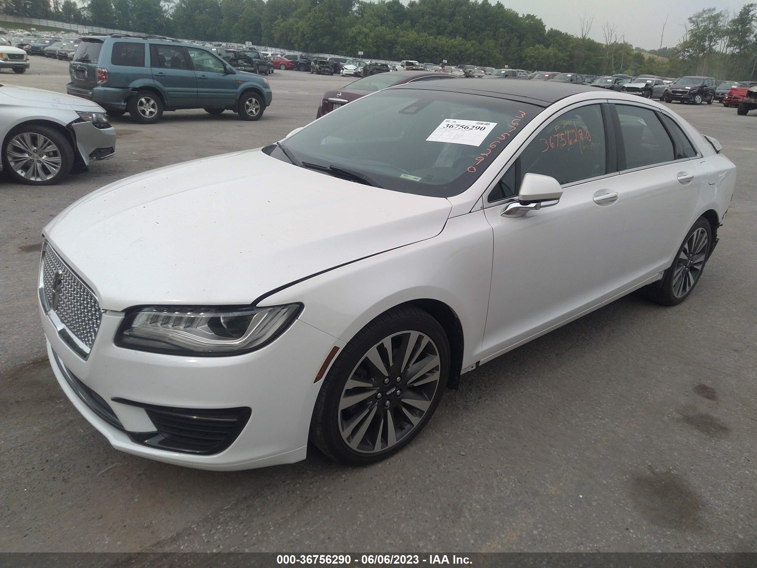 Photo 1 VIN: 3LN6L5F94HR622659 - LINCOLN MKZ 