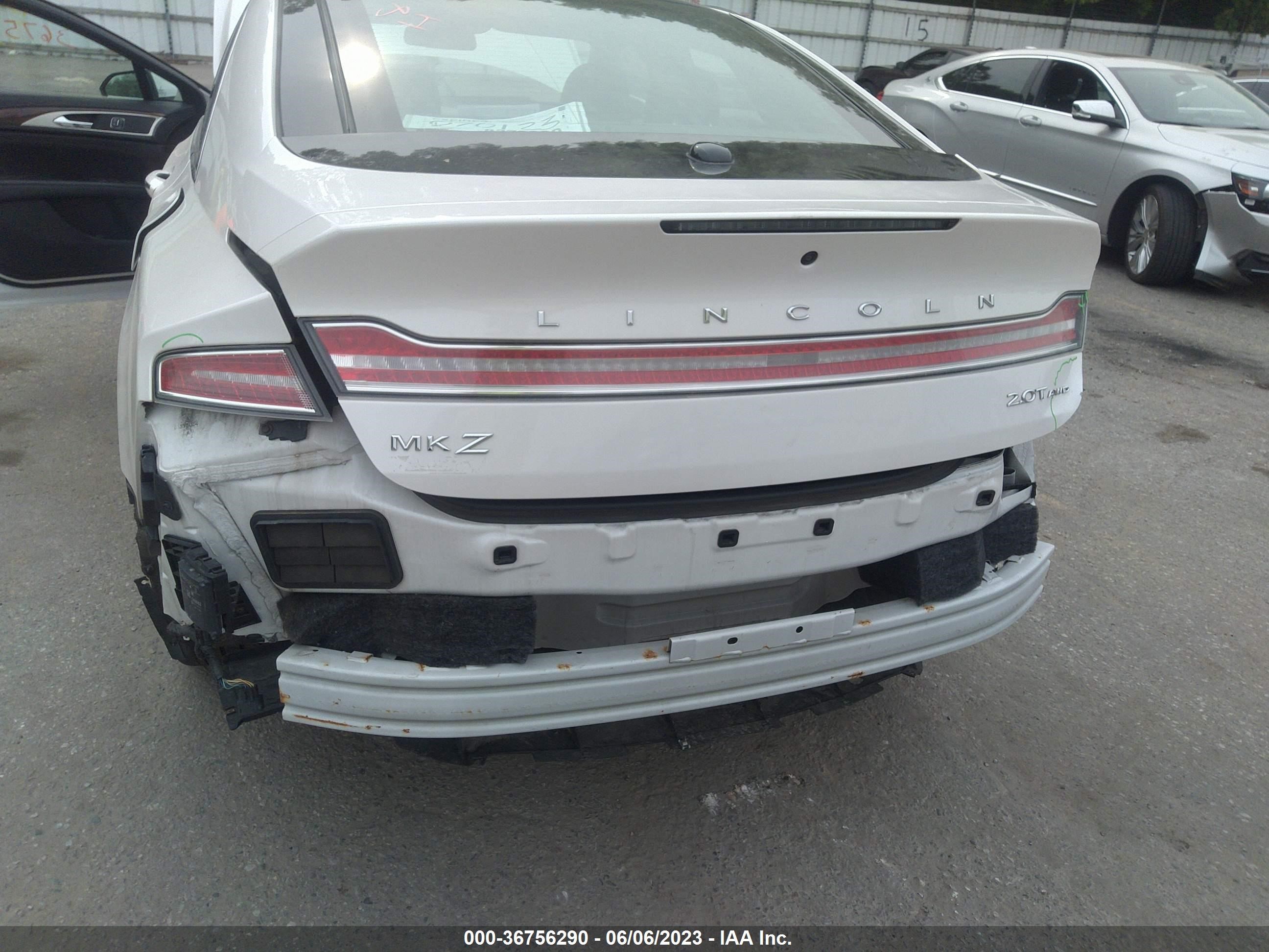 Photo 5 VIN: 3LN6L5F94HR622659 - LINCOLN MKZ 