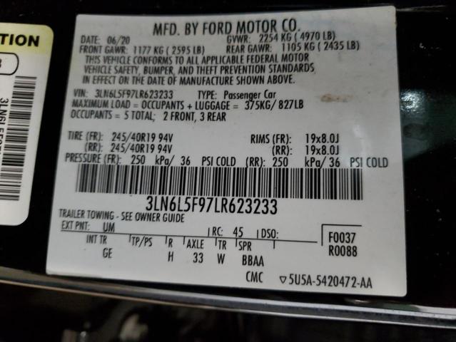 Photo 11 VIN: 3LN6L5F97LR623233 - LINCOLN MKZ RESERV 