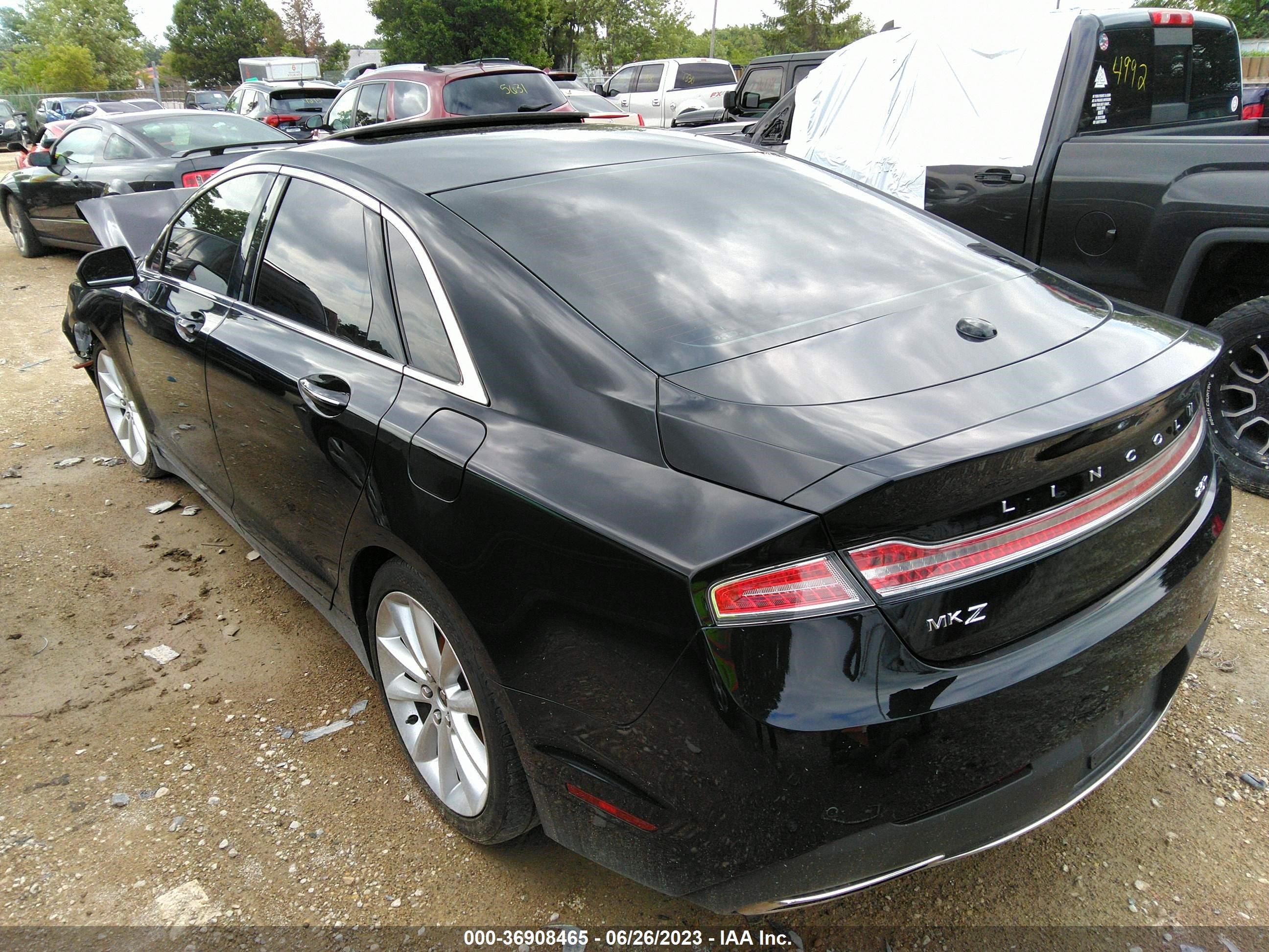 Photo 2 VIN: 3LN6L5F99HR633656 - LINCOLN MKZ 