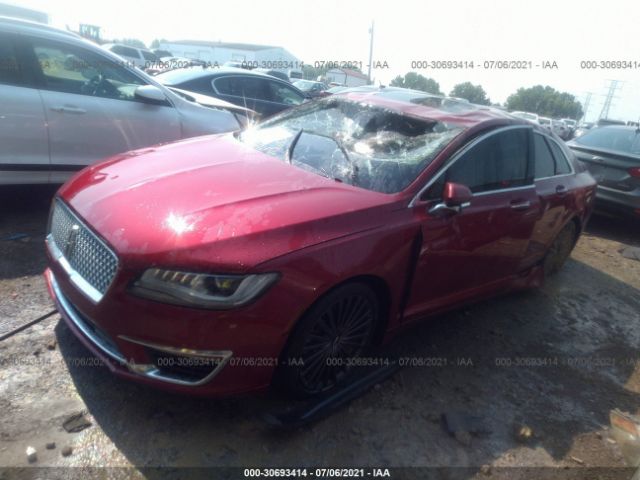 Photo 1 VIN: 3LN6L5FC6HR663595 - LINCOLN MKZ 