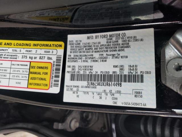 Photo 9 VIN: 3LN6L5KUXJR614498 - LINCOLN MKZ HYBRID 