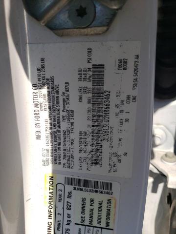 Photo 9 VIN: 3LN6L5LU2HR663462 - LINCOLN MKZ HYBRID 