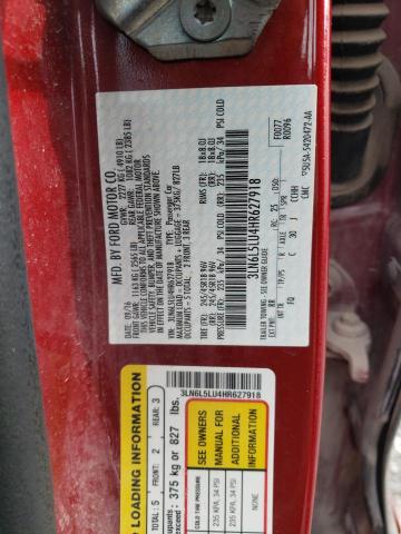 Photo 11 VIN: 3LN6L5LU4HR627918 - LINCOLN MKZ HYBRID 