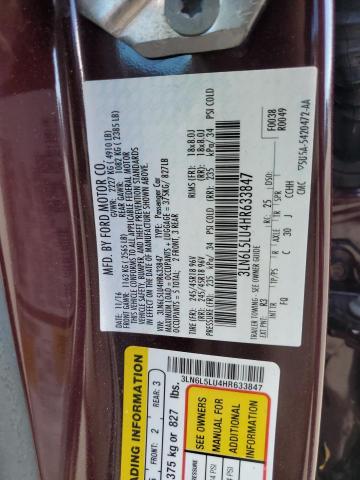 Photo 12 VIN: 3LN6L5LU4HR633847 - LINCOLN MKZ 