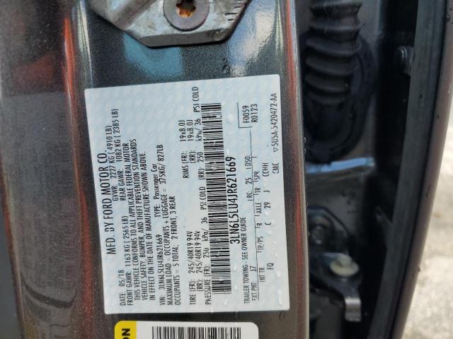 Photo 12 VIN: 3LN6L5LU4JR621669 - LINCOLN MKZ HYBRID 