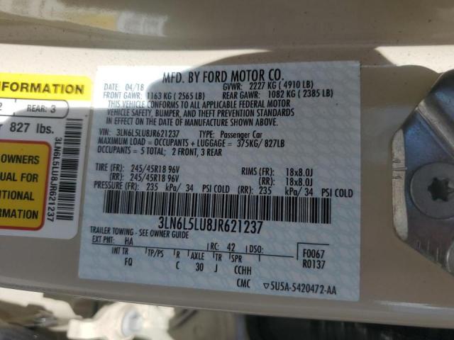 Photo 11 VIN: 3LN6L5LU8JR621237 - LINCOLN MKZ HYBRID 