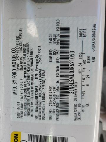 Photo 12 VIN: 3LN6L5MU0JR621053 - LINCOLN MKZ HYBRID 