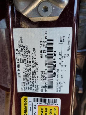 Photo 11 VIN: 3LN6L5MU2HR650080 - LINCOLN MKZ 