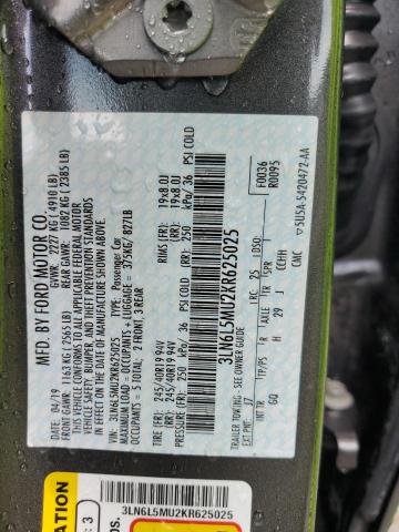 Photo 12 VIN: 3LN6L5MU2KR625025 - LINCOLN MKZ 