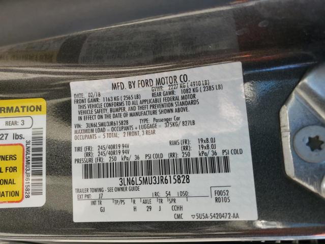 Photo 11 VIN: 3LN6L5MU3JR615828 - LINCOLN MKZ HYBRID 