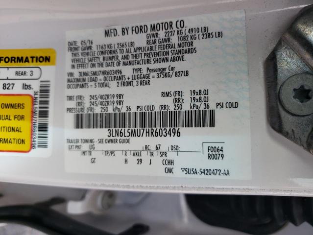 Photo 11 VIN: 3LN6L5MU7HR603496 - LINCOLN MKZ HYBRID 