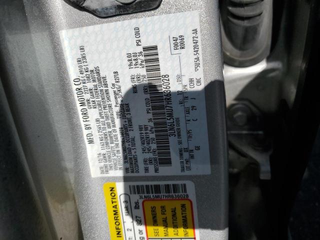 Photo 11 VIN: 3LN6L5MU7HR636028 - LINCOLN MKZ 