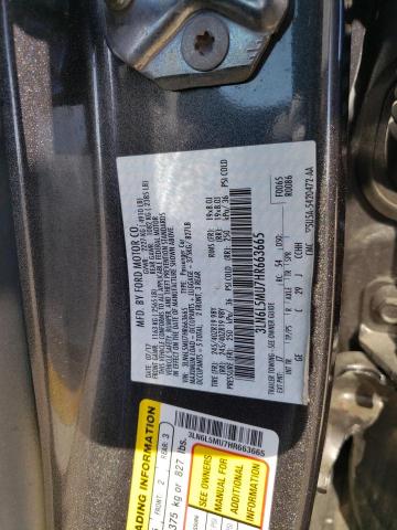 Photo 11 VIN: 3LN6L5MU7HR663665 - LINCOLN MKZ 