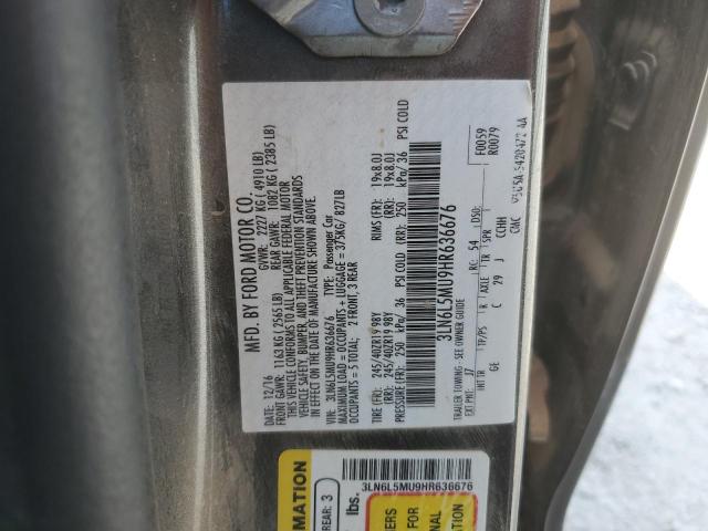 Photo 11 VIN: 3LN6L5MU9HR636676 - LINCOLN MKZ HYBRID 