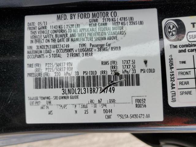 Photo 9 VIN: 3LNDL2L31BR774749 - LINCOLN MKZ HYBRID 