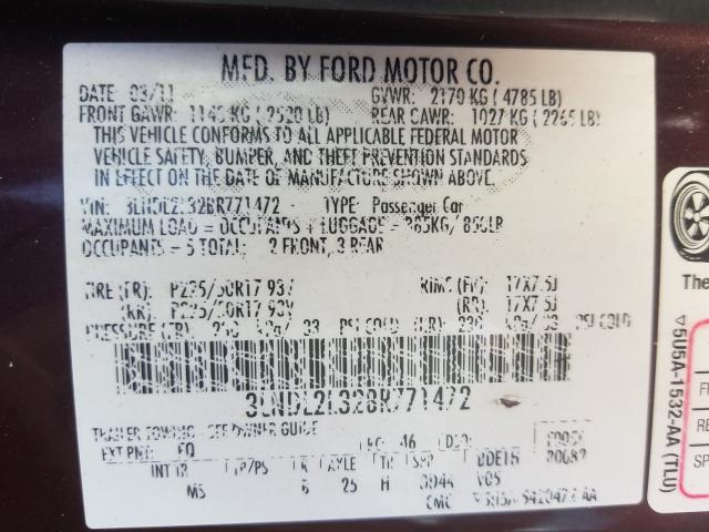 Photo 9 VIN: 3LNDL2L32BR771472 - LINCOLN MKZ HYBRID 