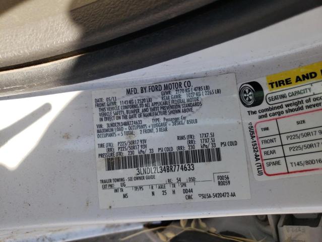 Photo 9 VIN: 3LNDL2L34BR774633 - LINCOLN MKZ HYBRID 