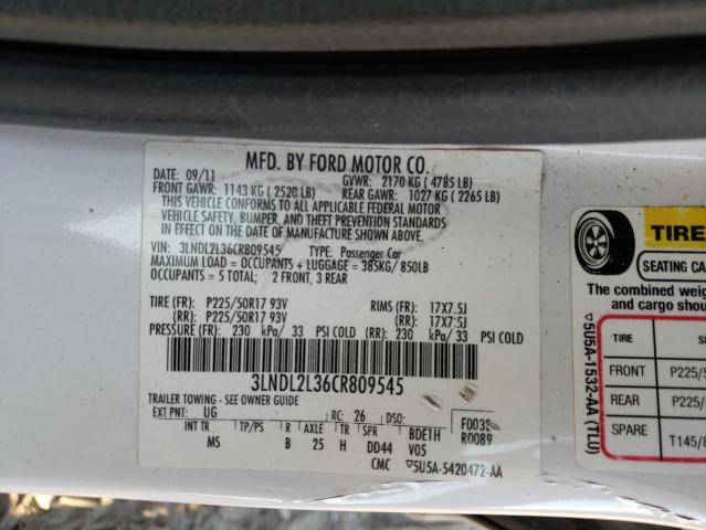 Photo 9 VIN: 3LNDL2L36CR809545 - LINCOLN MKZ HYBRID 