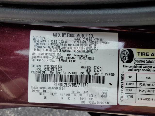 Photo 11 VIN: 3LNDL2L37BR771175 - LINCOLN MKZ HYBRID 