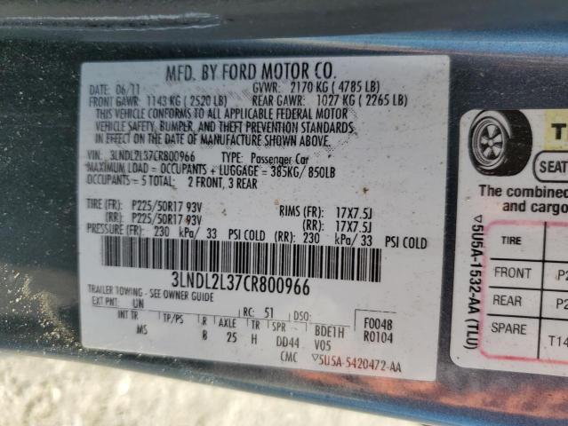 Photo 11 VIN: 3LNDL2L37CR800966 - LINCOLN MKZ HYBRID 