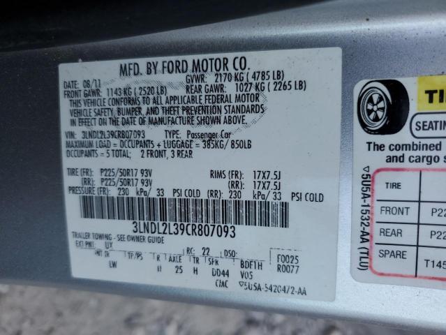 Photo 11 VIN: 3LNDL2L39CR807093 - LINCOLN MKZ HYBRID 