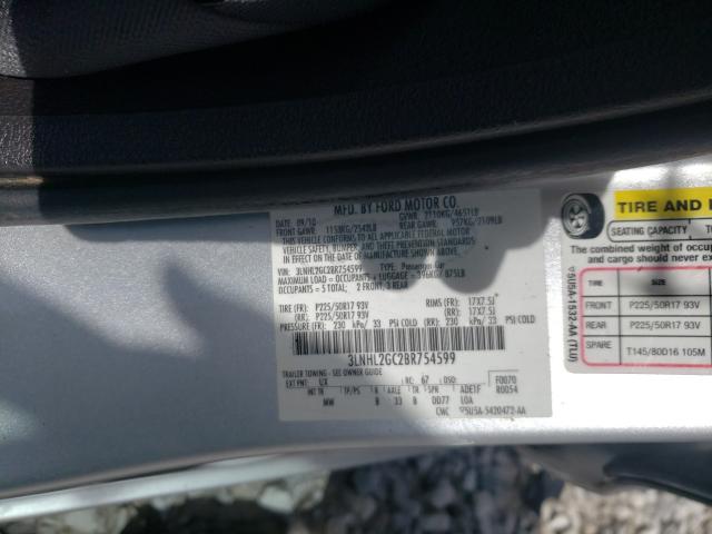 Photo 9 VIN: 3LNHL2GC2BR754599 - LINCOLN MKZ 