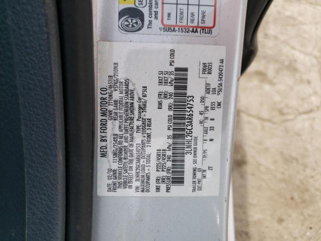 Photo 11 VIN: 3LNHL2GC3AR654753 - LINCOLN MKZ 