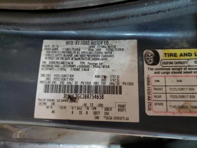 Photo 11 VIN: 3LNHL2GC3BR754658 - LINCOLN MKZ 