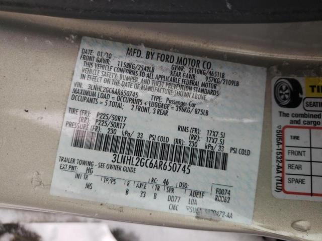 Photo 9 VIN: 3LNHL2GC6AR650745 - LINCOLN MKZ 